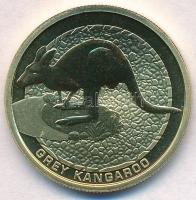 Ausztrália 2008. 1$ Al-Br Szürke óriáskenguru T:BU Australia 2008. 1 Dollar Al-Br Grey Kangaroo C:BU Krause KM#1171