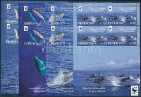 WWF: Delfin kisívsor, WWF Dolphins mini sheet set