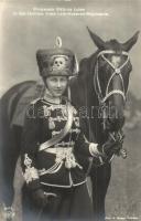 Prinzessin Viktoria Luise in der Uniform ihres Leib-Husaren-Regiments / Princess Victoria Louise of Prussia in hussar uniform. Phot. G. Berger