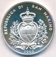 San Marino 1993R 1000L Ag "Sólyom és harkály" T:PP
San Marino 1993R 1000L Ag "Falcon...