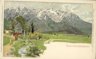 Hoch-Schneeberg Litho