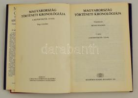 Magyarország történeti kronológiája I-IV. kötet. Szerk.: Benda Kálmán+Magyar történeti kronológia. 1...