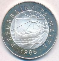Málta 1986. 5L Ag "Dwejra II" T:1-(P)
Malta 1986. 5 Liri Ag "Dweujra II" C:AU(P...