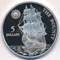 Niue 1992. 5$ Ag "Bounty" T:PP Niue 1992. 5 Dollars Ag "Bounty" C:PP Krause KM#55