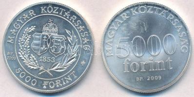 2003. 5000Ft Ag "150 éves a Budapesti Filharmóniai Társaság" + 2009. 5000Ft Ag "Radnó...