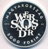2013. 5000Ft Ag "Weöres Sándor" T:PP ujjlenyomat
