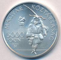 2011. 5000Ft Ag "A mohácsi busójárás" T:BU Adamo EM237