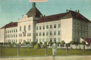 Szászváros, Broos, Orastie; Református Kun kollégium. A. Branga kiadása / Calvinist boarding school (EK)