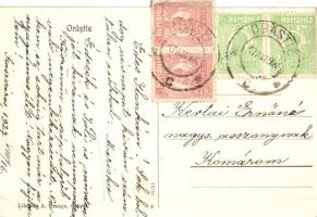 Szászváros, Broos, Orastie; Református Kun kollégium. A. Branga kiadása / Calvinist boarding school ...