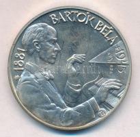 Tóth Sándor (1933-) 1981. "MÉE Szeged / Bartók Béla" Ag emlékérem (36,04g/0.835/42,5mm) T:...