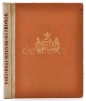 Voit Pál: Régi magyar otthonok. Budapest, 1943, Királyi Magyar Egyetemi Nyomda, 319 p. Gazdag fekete...