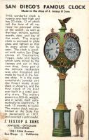 San Diego`s famous clock
