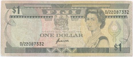 Fidzsi-szigetek 1993. 1$ T:III- Fiji Islands 1993. 1 Dollar C:VG Krause 89