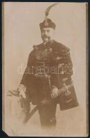 cca 1900 Posgay Miklós politikus, függetlenségi és 48-as párt tagja, fotólap, egyik sarka hiányos, 14x9 cm