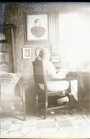 cca 1930-1940 Régi szobabelsők, 10 db fotónegatív, 6x9 cm