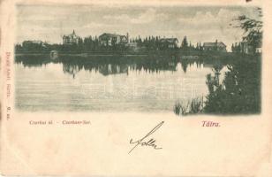 1899 Tátra, Csorba-tó. Divald Adolf 9. sz. / Strbské Pleso / lake (EK)