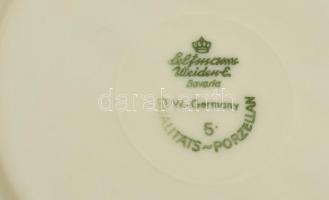Seltmann Weiden porcelán teás csésze és alj, matricás, jelzett, hibátlan, d: 10 és 16 cm