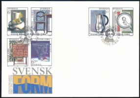 Svéd stílus sor FDC-n, Swedish style set FDC