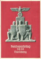 1936 Reichsparteitag Nürnberg / NSDAP German Nazi Party propaganda, Nuremberg Rally, swastika. So. Stpl. (EK)
