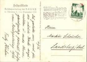 1936 Reichsparteitag Nürnberg / NSDAP German Nazi Party propaganda, Nuremberg Rally, swastika. So. S...