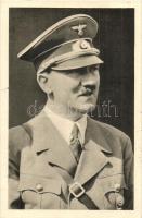 1939 Der Führer in Brünn. Führers und Reichskanzlers Besuch / Adolf Hitler in Brno. German Nazi propaganda, swastika. So. Stpl.
