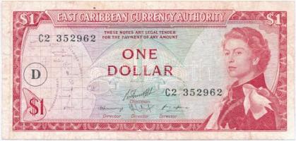 Kelet-Karibi Államok 1965. 1$ T:III,III- East Caribbean States 1965. 1 Dollar C:F,VG Krause 13