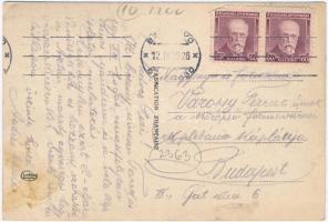 Beregszász, Berehovo; Állami borpince / State wine cellar, automobile  (fl)