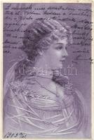 7 db RÉGI motívumlap, hölgyek és gyerekek / 7 pre-1945 motive postcards, ladies and children