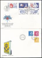 1984-1985 3 FDC 1984-1985 3 klf FDC