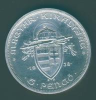 1938. 5P Ag "Szt.István" T:2