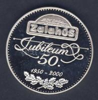 2000. "Zalahús-50. jubileum" emlékérem T:PP Díszdobozban!