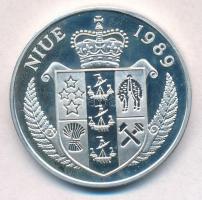 Niue 1989. 50$ Ag "1988 Olimpia - Steffi Graf" T:1-(PP)
Niue 1989. 50 Dollars Ag "19...