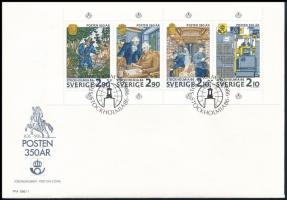 Stamp Exhibition stamp-booklet sheet FDC, Bélyegkiállítás bélyegfüzetlap FDC-n