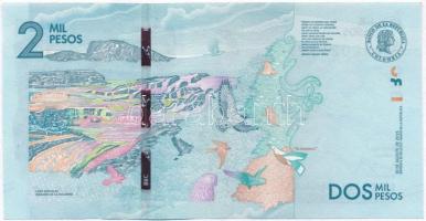 Kolumbia 2015. 2000P T:III szép papír
Colombia 2015. 2000 Pesos C:F nice paper