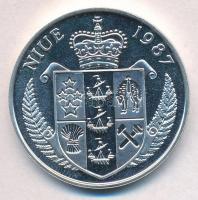 Niue 1987. 50$ Ag "1988 Olimpia - Steffi Graf" T:PP ujjlenyomat
Niue 1987. 50 Dollars Ag ...
