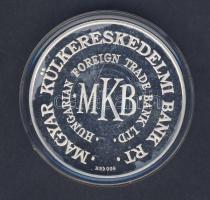 1996. "MKB" Ag emlékérem T:PP