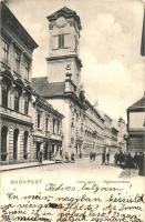 Budapest V. Váci utca, Plack Sebestyén üzlete. Dr. Trenkler Co. kiadása (EK)