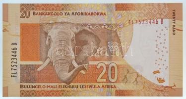 Dél-Afrika 2013. 20R T:I,I- South Africa 2013. 20 Rand C:UNC,AU