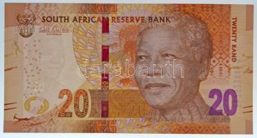 Dél-Afrika 2013. 20R T:I,I-
South Africa 2013. 20 Rand C:UNC,AU