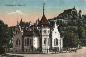 Segesvár, Schässburg, Sighisoara; kastély, H. Zeidner kiadása / castle