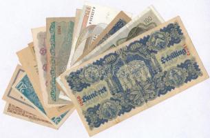 Ausztria vegyes bankjegy és szükségpénz tétel (14xklf) T:I-III
Austria mixed banknote and necessity...