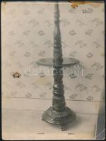 cca 1920 Álló- és asztali lámpák fotója, Nagy és Feldmann lakberendezési és csillárárú üzletéből és ...