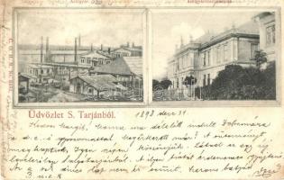 1898 Salgótarján, Acélgyár és tiszti kaszinó (EB)