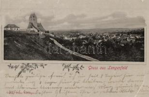 6 db RÉGI külföldi városképes lap / 6 pre-1945 European town-view postcards