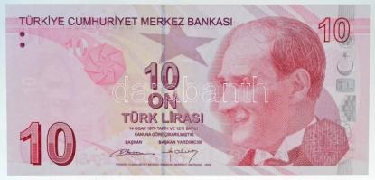 Törökország 2009. 10L T:I Turkey 2009. 10 Lira C:UNC