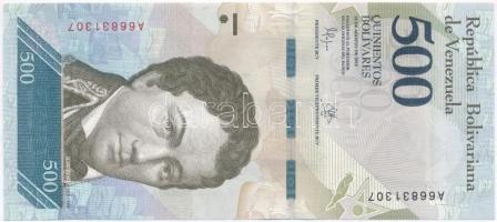 Venezuela 2016. 500B T:I,I- Venezuela 2016. 500 Bolivares C:UNC,AU