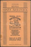 cca 1930 Bp.VI., Bienenstok bélyegzők képes árjegyzéke, illusztrált, 52p