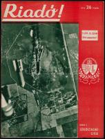 1941 A Riadó! a Légoltalmi Liga lapja V. évfolyamának 15. száma