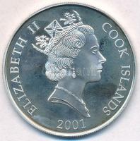 Cook-szigetek 2001. 10$ Ag  "Olimpia 2004" T:1-(PP) Cook Islands 2001. 10 Dollars Ag &quot...