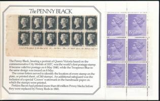 II. Erzsébet királynő bélyegfüzet Queen Elisabeth II. stamp-booklet